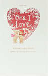 Christmas Card for the One I Love - Sweet Heart Design