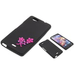 Strass Bag For Wiko Highway Signs Phone Case Protection Cover Flower TPU Black