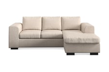 Link Divansofa 3-seter Vendbar - Sofa med sjeselong Grå,Beige Scandinavian Choice