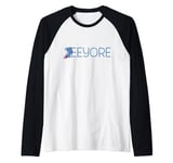 Disney Winnie the Pooh Eeyore Classic Lettering Raglan Baseball Tee