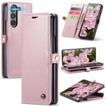 CaseMe Samsung Z Fold6 Plånboksfodral - Rosa Rosa