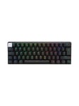 Logitech G PRO X 60 LIGHTSPEED - Gamingtastatur - Uten numpad - Fransk - Svart