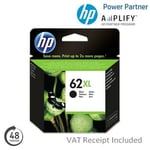 Genuine HP 62XL Black Ink Cartridge - For HP ENVY 5544 Printers