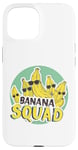 Coque pour iPhone 15 Banana Squad Lunettes de soleil amusantes assorties Motif fruits