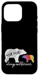 Coque pour iPhone 16 Pro Rainbow Mama Bear LGBT Always Forever Love Support Pride LGBT