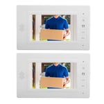 Wired Video Doorbell Door Phone 100 To 240V Video Intercom System Visual Night