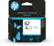 HP 62 cartouche d'encre trois couleurs authentique