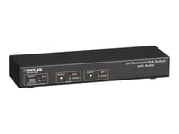 Black Box Compact Vga Switch 2 X 1 With Audio