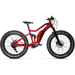 Fatbike El Tunturi eMax Full Burgundy Red M 2025