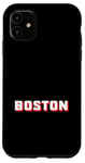 iPhone 11 Boston State of Massachusetts Case