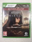 ASSASSIN S CREED MIRAGE - DELUXE EDITION XBOX ONE / SERIES X FR NEW (GAME IN ENG