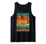 The bigger the Tuba the closer to Bass Heaven Tuba Tank Top