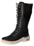 Mustang Femme 1436-603 Bottes à tétine, Noir, 38 EU