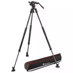 Manfrotto Nitrotech 608 series with 645 Fast Twin Carbon Tripod