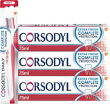 Corsodyl Gum Care Toothpaste and Toothbrush Multipack, Bundle (1 x Complete Pro