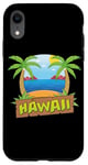 Coque pour iPhone XR Aloha Hawaii Surf Beach Vintage Maui Vacances Hawaïennes Surf Beach