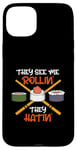 Coque pour iPhone 15 Plus They See Me Rollin They Hatin Rouleau à sushi japonais