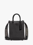 Coach Tote 16 Leather Grab Bag, Black