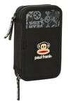 PAUL FRANK JOIN THE FUN - Trousse scolaire pour enfant, avec 28 outils inclus, idéale pour les enfants de 5 à 14 ans, confortable et polyvalente, qualité et résistance, 12,5 x 4 x 19,5 cm, couleur