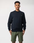 Fred Perry Mens Crew Neck Sweatshirt - Navy - Size Large