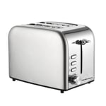 Hamilton Beach Rise 2 Slice Brushed & Polished Stainless Steel Toaster