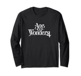 Age of Wonders Logo White Fantasy Strategy Game Long Sleeve T-Shirt