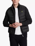 Lyle & Scott Wadded Gilet, Z865 Jet Black