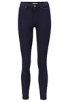 BOSS Women's Superskinny Crop 1.0 Jeans, Dark Blue406, 30