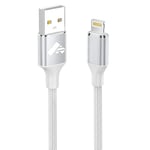 Aioneus Câble iPhone Chargeur iPhone 2M Certifié MFi Cable Lightning USB Cable iPhone Nylon Tressé Fil Chargeur iPhone Rapide Cordon pour iPhone 11 12 13 14 Pro XS Max XR 8 Plus 7 6s 6 Se iPad