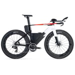 BMC Speedmachine 01 0NE Red AXS TT Bike - Cool White / Neon Large White/Neon