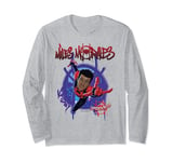 Marvel Spider-Man Spiderverse Miles Morales Splat Long Sleeve T-Shirt