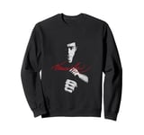 Bruce Lee In The Shadows Signature Poster Sweatshirt