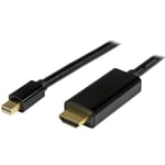 STARTECH 1,8m mDP to HDMI cable - 4K (MDP2HDMM2MB)