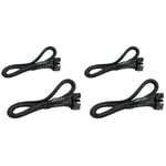 4 Pack 8 PIN TO 8 Pin (6+2) PCIE VGA Supply Cable Flex for  Supernova7685