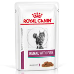 Økonomipakke Royal Canin Veterinary Diet 48 x 195g/ 100 g / 85 g - Renal med Tunfisk (48 x 85 g)