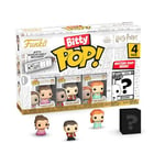 Funko Bitty Pop! HP GoF - Hermione 4pkand A Surprise Mystery Mini Figure - 0.9 Inch (2.2 Cm) - Harry Potter Collectable - Stackable Display Shelf Included - Gift Idea - Party Bags Stocking