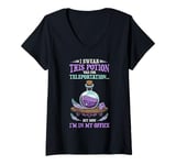 Womens Elixir Magical Potion For RPG Gamers Fantasy Enthusiasts V-Neck T-Shirt