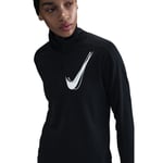 Nike Swoosh Half Zip Long Sleeve Midlayer Svart - Handla nu på Loparshop.se!