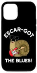 Coque pour iPhone 12/12 Pro Jeu de mots Funny Snail de Scar-got The Blues