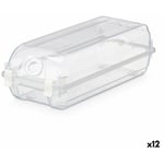 Boîte à chaussures empilable Transparent Plastique 14 x 10 x 32 cm (12 Unités)