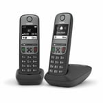 Téléphone sans fil GIGASET A605 Duo Noir