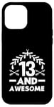 Coque pour iPhone 12 Pro Max 13e anniversaire 13 et célébration géniale