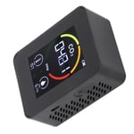 (Black)Air Quality Monitor CO2 Detector Automatic Detect Stable Measurement