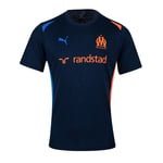 Maillot De Football Puma Om Trg Jsy Bleu Marine