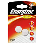 ENERGIZER Batteri CR2032 Lithium 2-pack