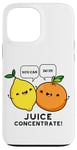 Coque pour iPhone 13 Pro Max Concentré de jus Funny Fruit Pun