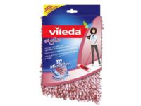 Vileda 4023103143616, Mopphuvud, Röd, Vit, Mikrofiber, 1 styck