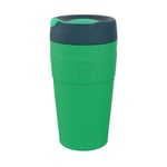 KeepCup Helix Thermal | Reusable Stainless Steel Coffee Cup | Double-Walled, Vacuum Insulated, Travel Mug with Fully Sealed Twist-Fit Sipper Lid, BPA & BPS Free | Large 16oz / 454ml | Calenture