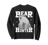 Bear Hunting Funny Wildlife Animals Hunt Sweatshirt