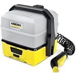 Kärcher 1.680 030.0 Nettoyeur dextérieur Mobile OC 3 Plus Extra Large : 7 l, Batterie Lithium ION, Tuyau en Spirale, Filtre